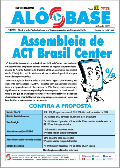 Assembleia de ACT Brasil Center